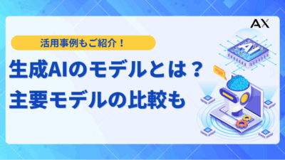 【2025年版】生成AIのモデルとは?主要モデルの比較とビジネス活用事例を解説