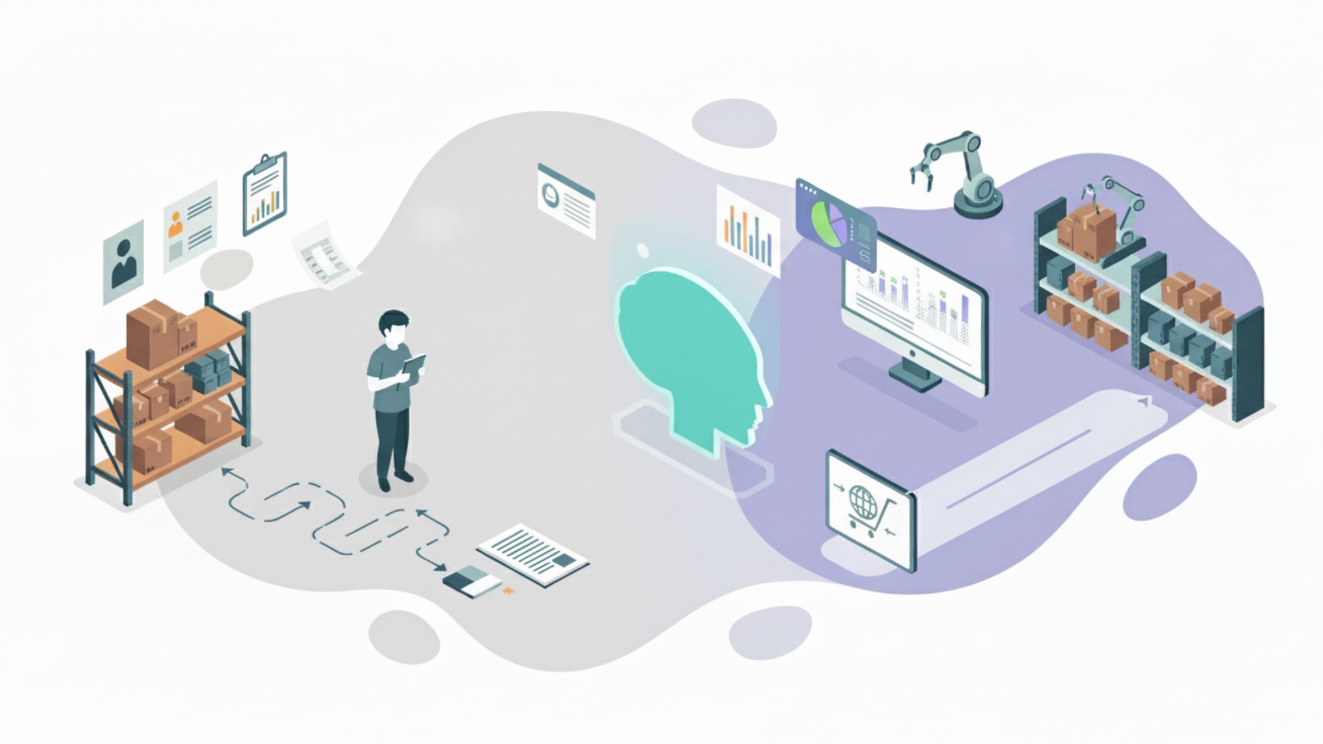 AI在庫管理とは?従来の管理方法との違い