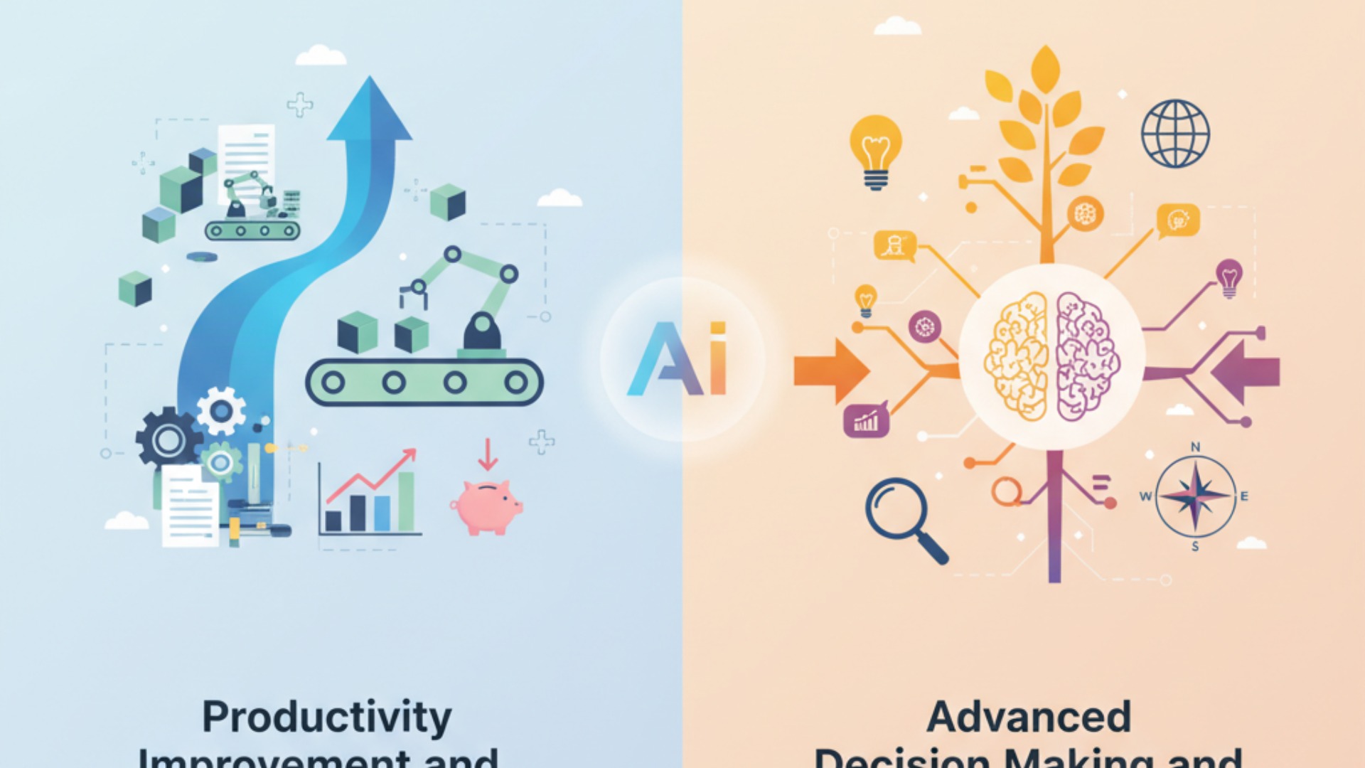 AI活用で得られる2つの主要なメリット