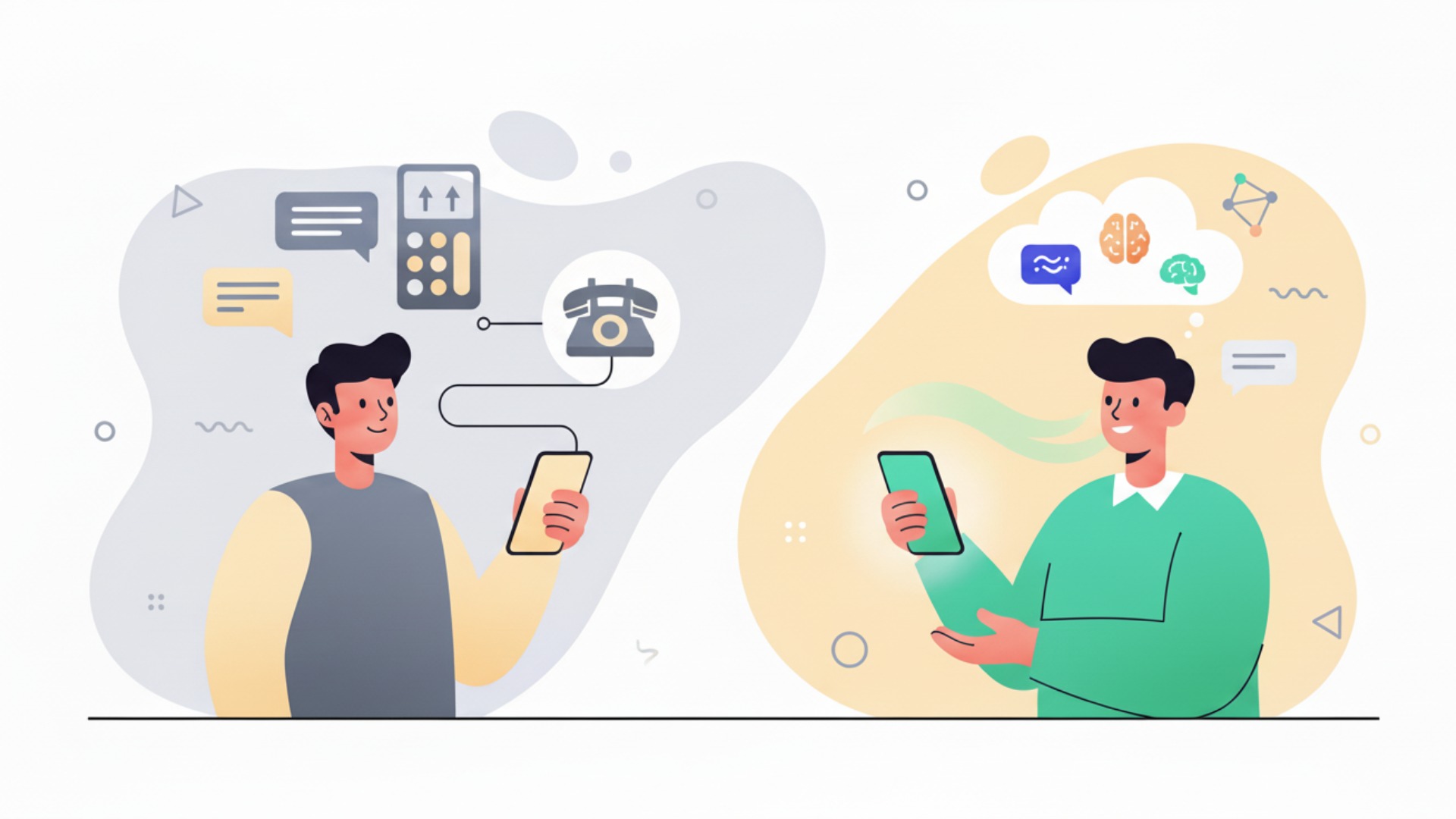 AI電話と従来のIVR(自動音声応答)との違い