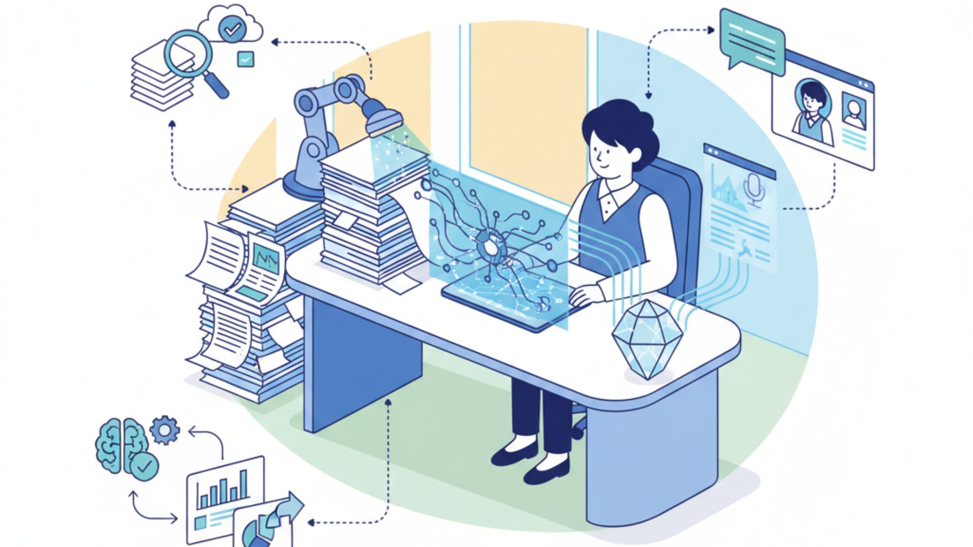 税理士業務におけるAIの具体的な活用事例