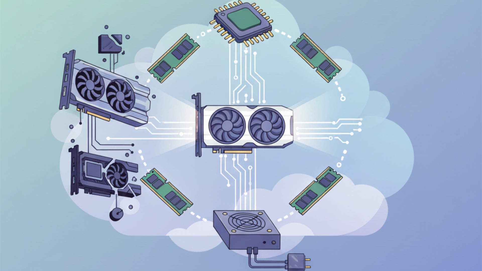 グラボ以外も重要!生成AI用PCのパーツ構成バランス