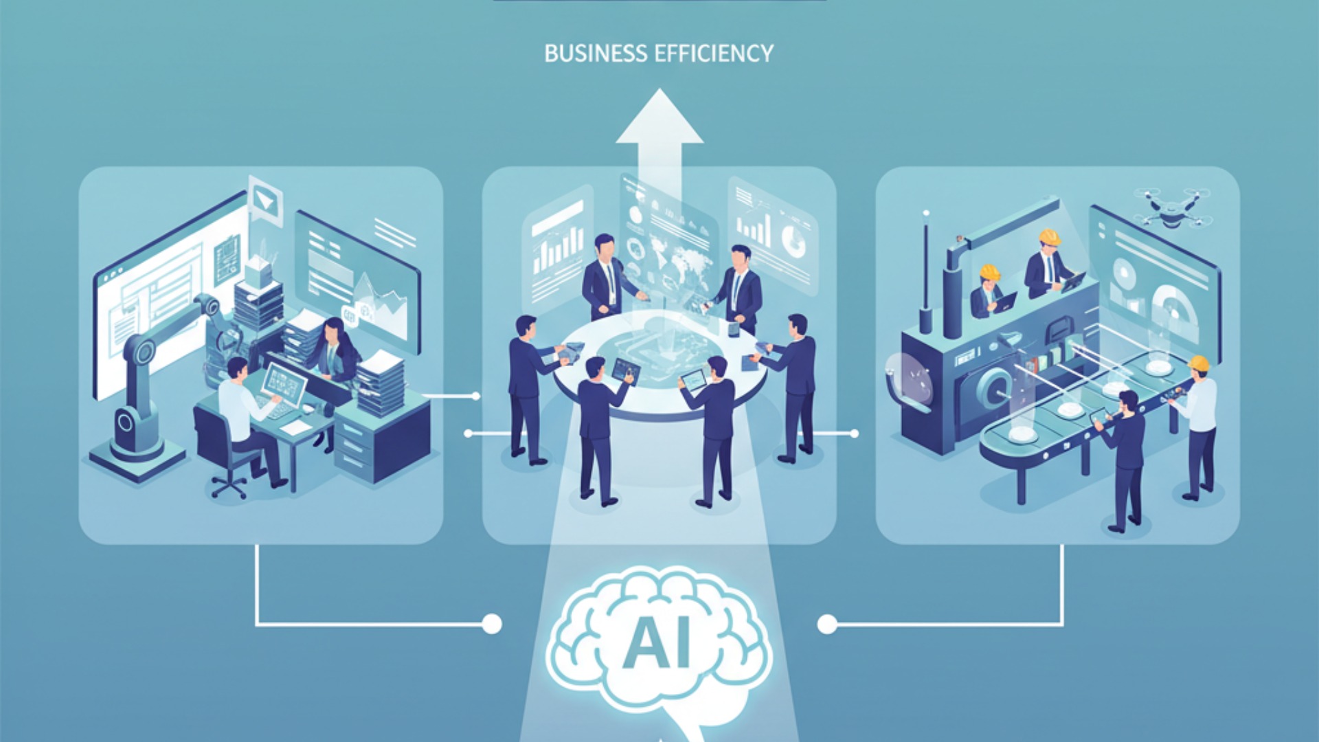 AI導入で仕事はどう変わる?企業の最新活用事例
