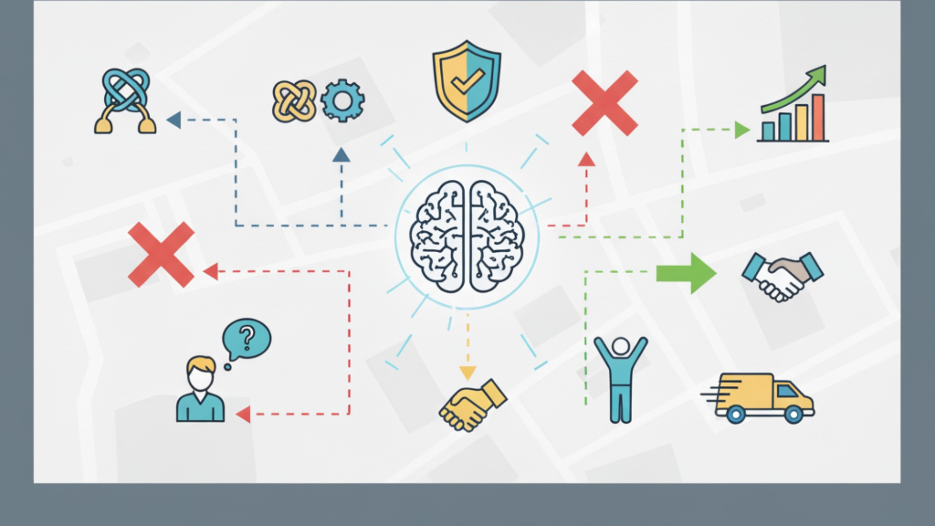 AIルート最適化を導入する際の注意点と対策