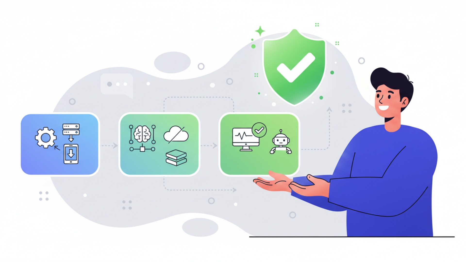 オフラインLLM環境の構築方法【3ステップで解説】