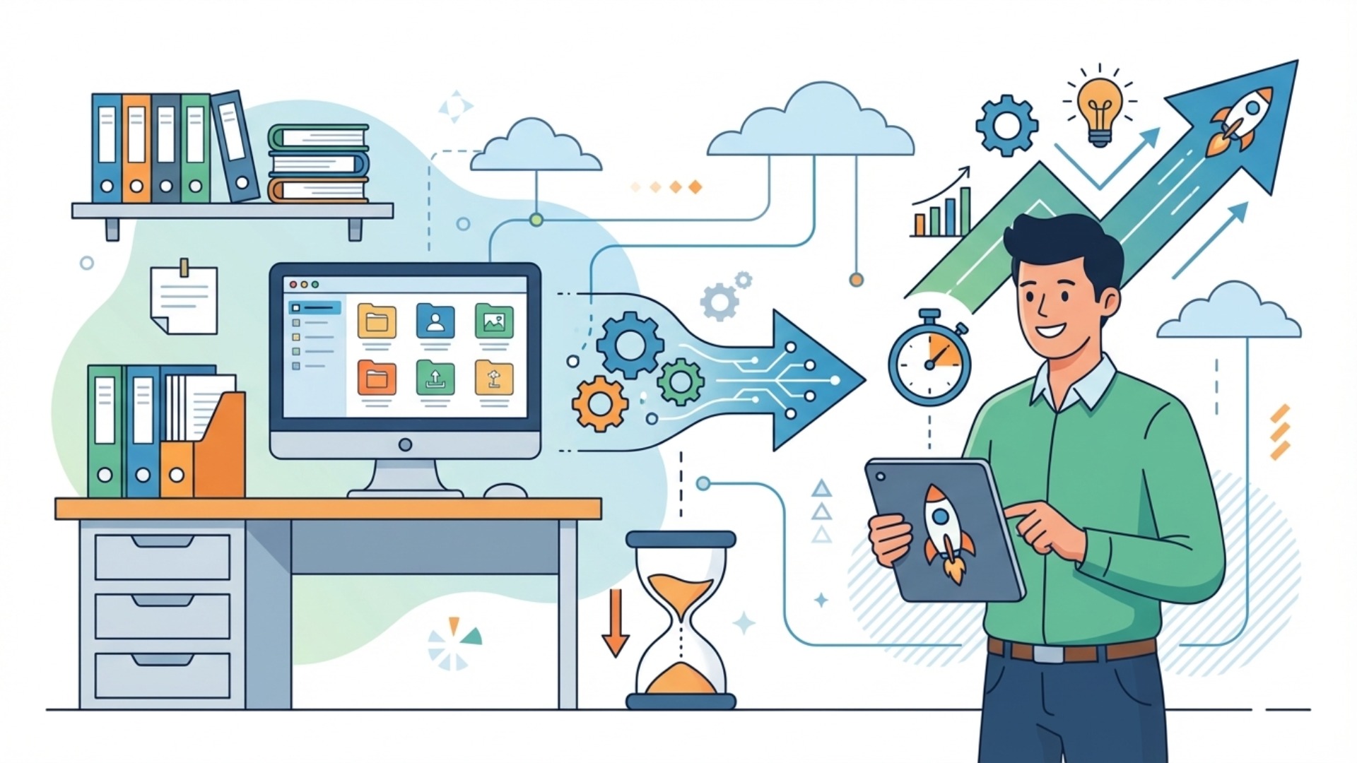 業務効率化と整理整頓の深い関係性