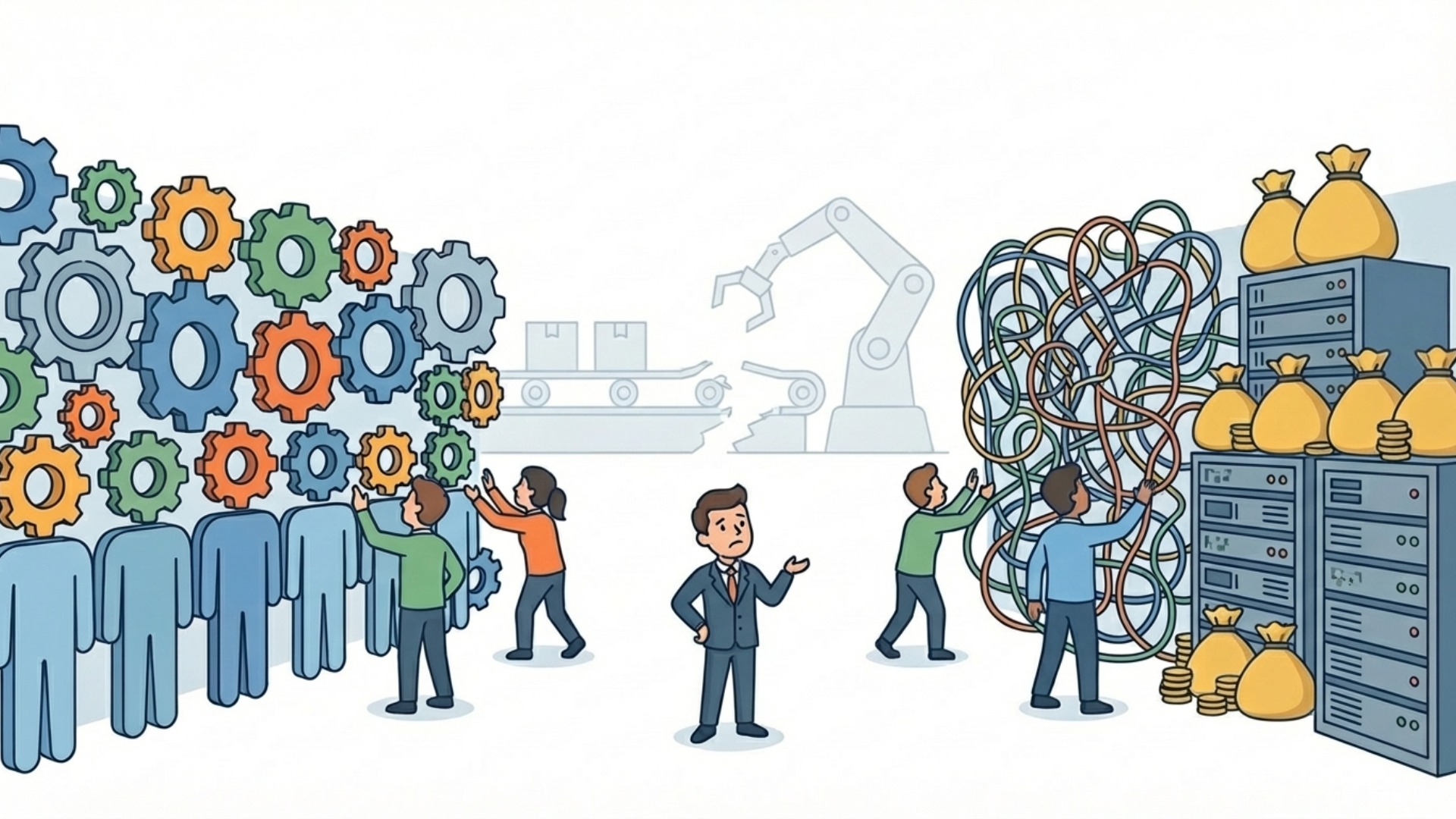 なぜ業務の自動化・効率化は進まないのか？