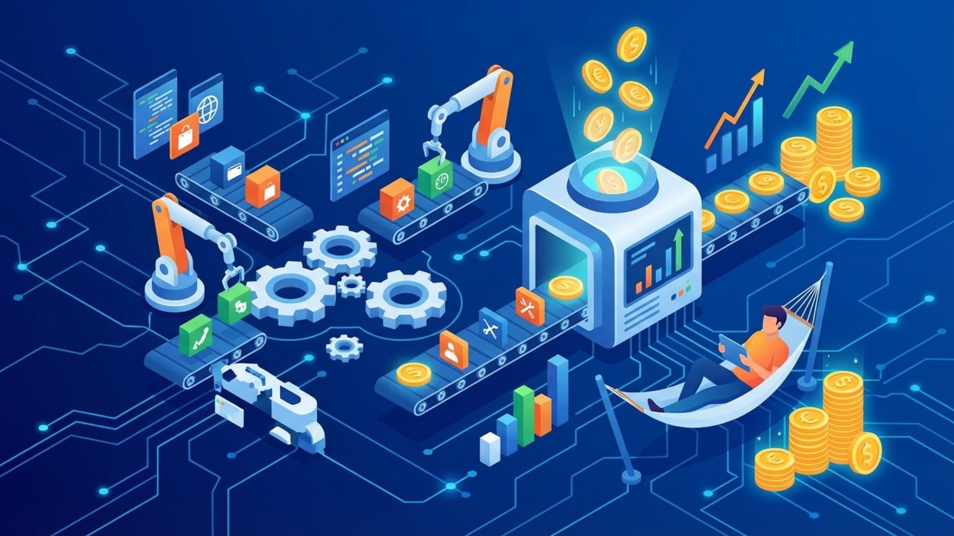 自動化ビジネスとは?不労所得の仕組みを解説