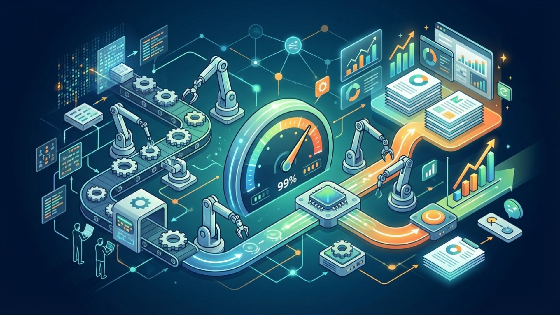自動化率とは？業務効率化における重要指標を解説
