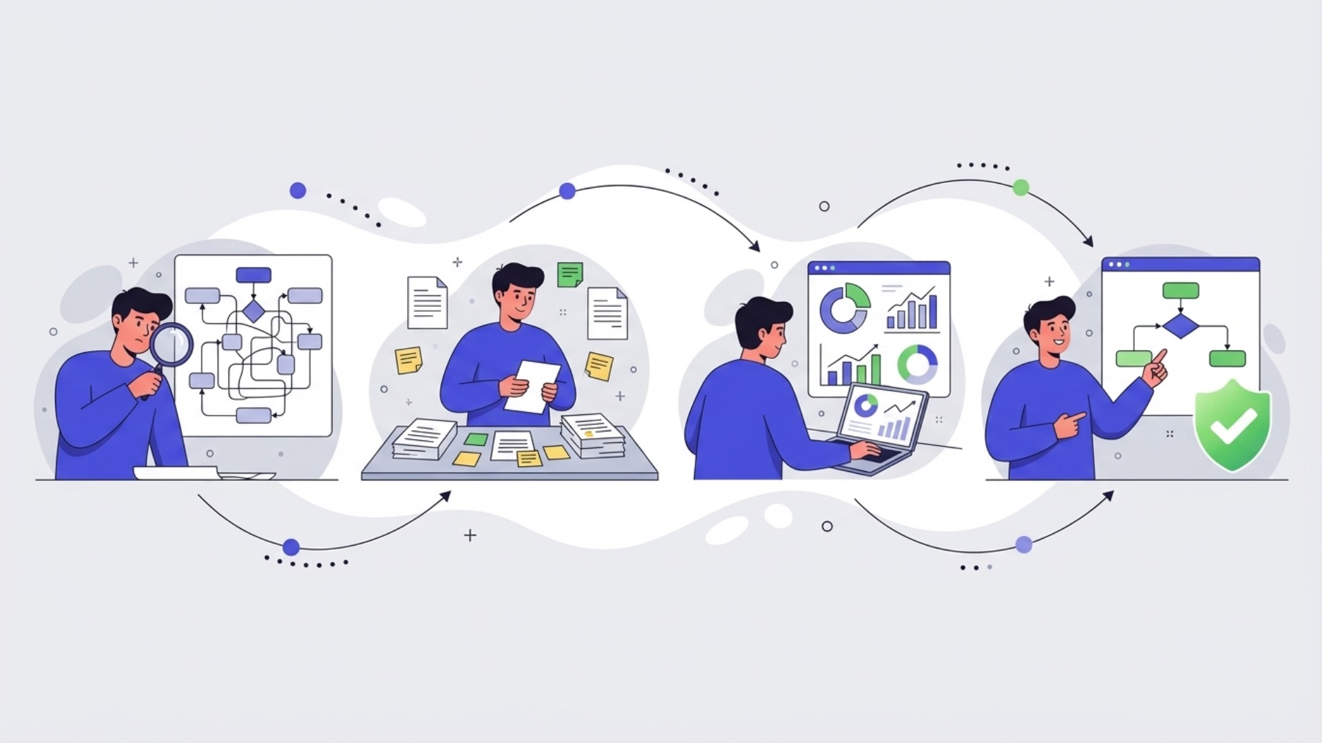 業務の現状把握を進める具体的な4ステップ