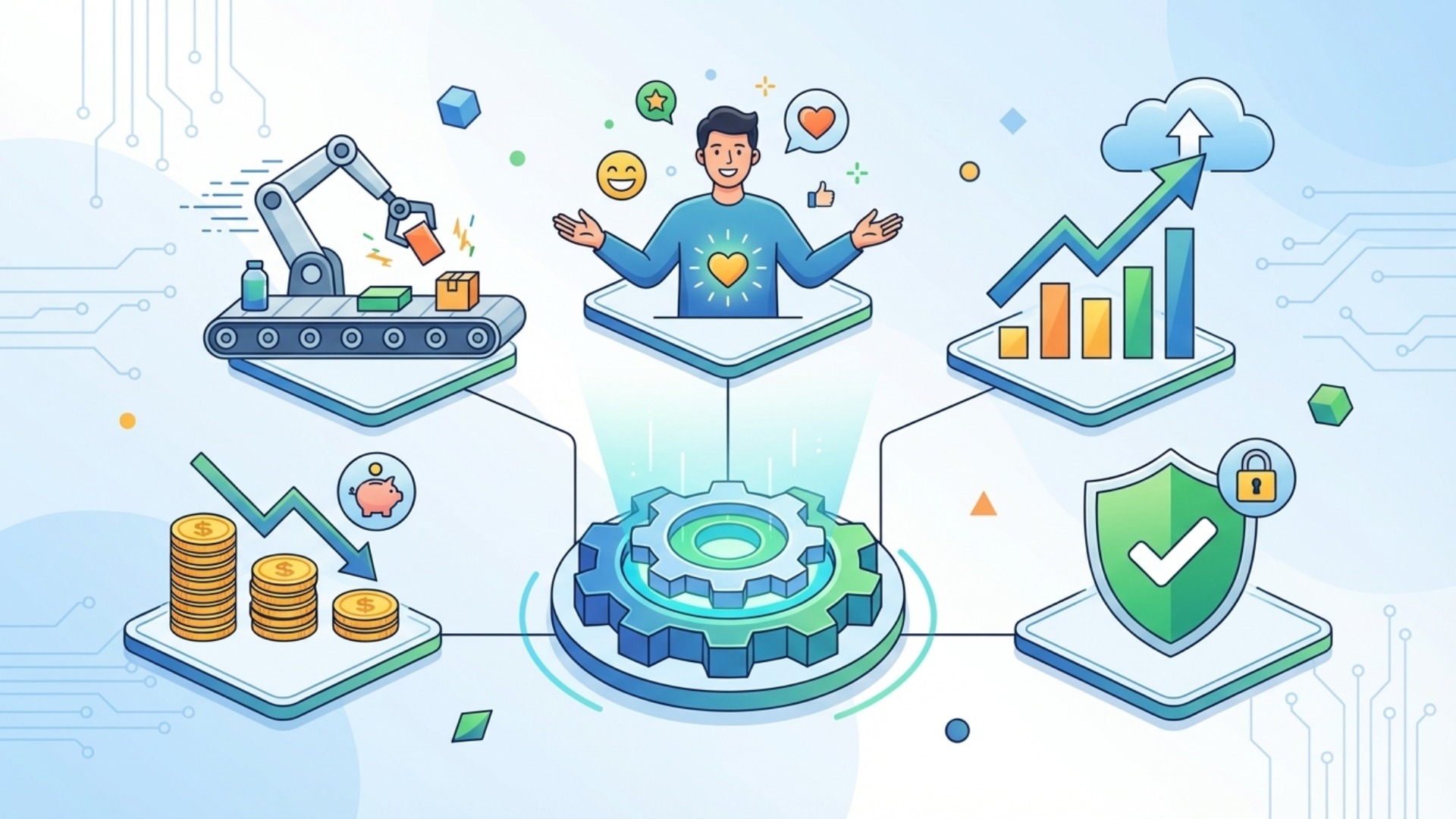 仕事を自動化する5つのメリット