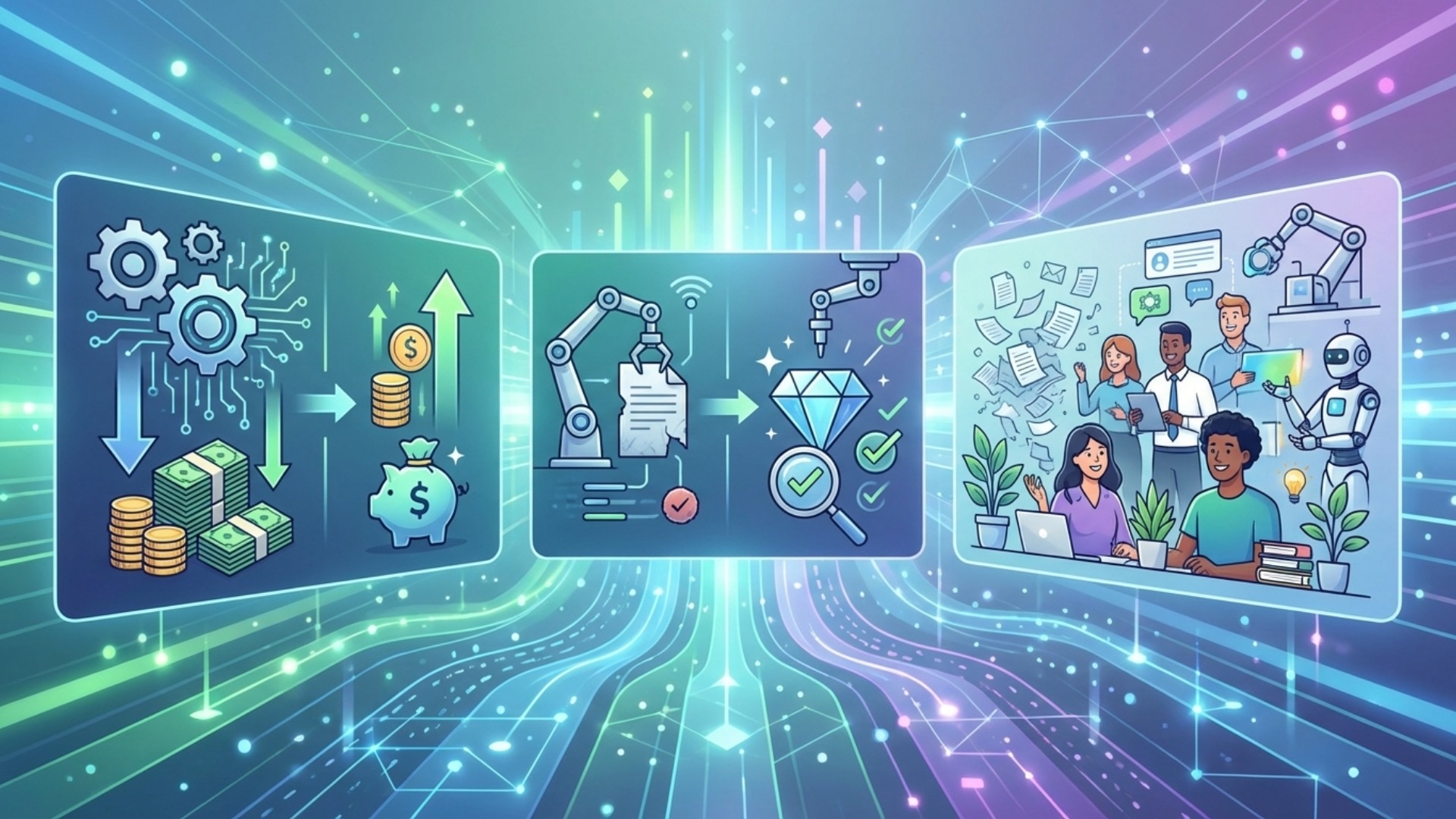 自動化を図ることで得られる3つのメリット