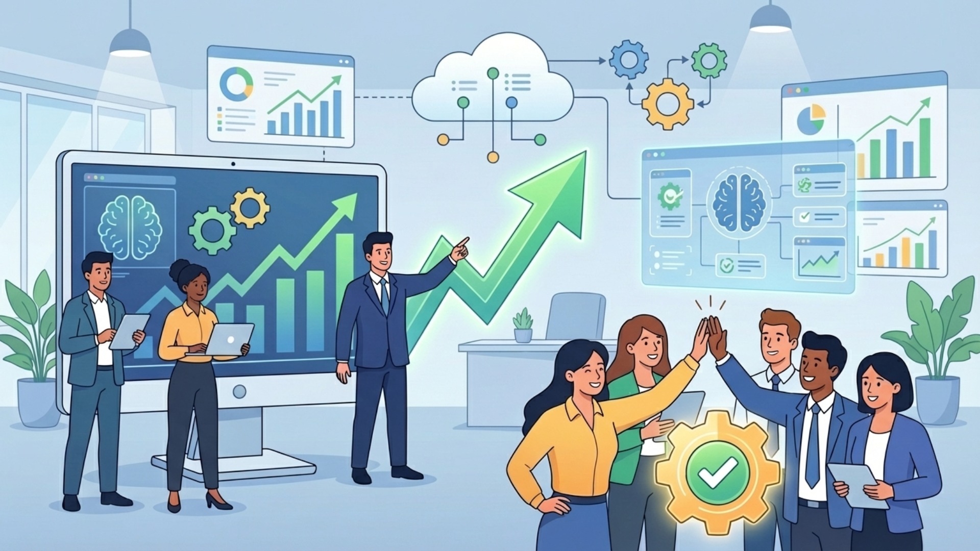 マネジメント変革による生産性向上の成功事例