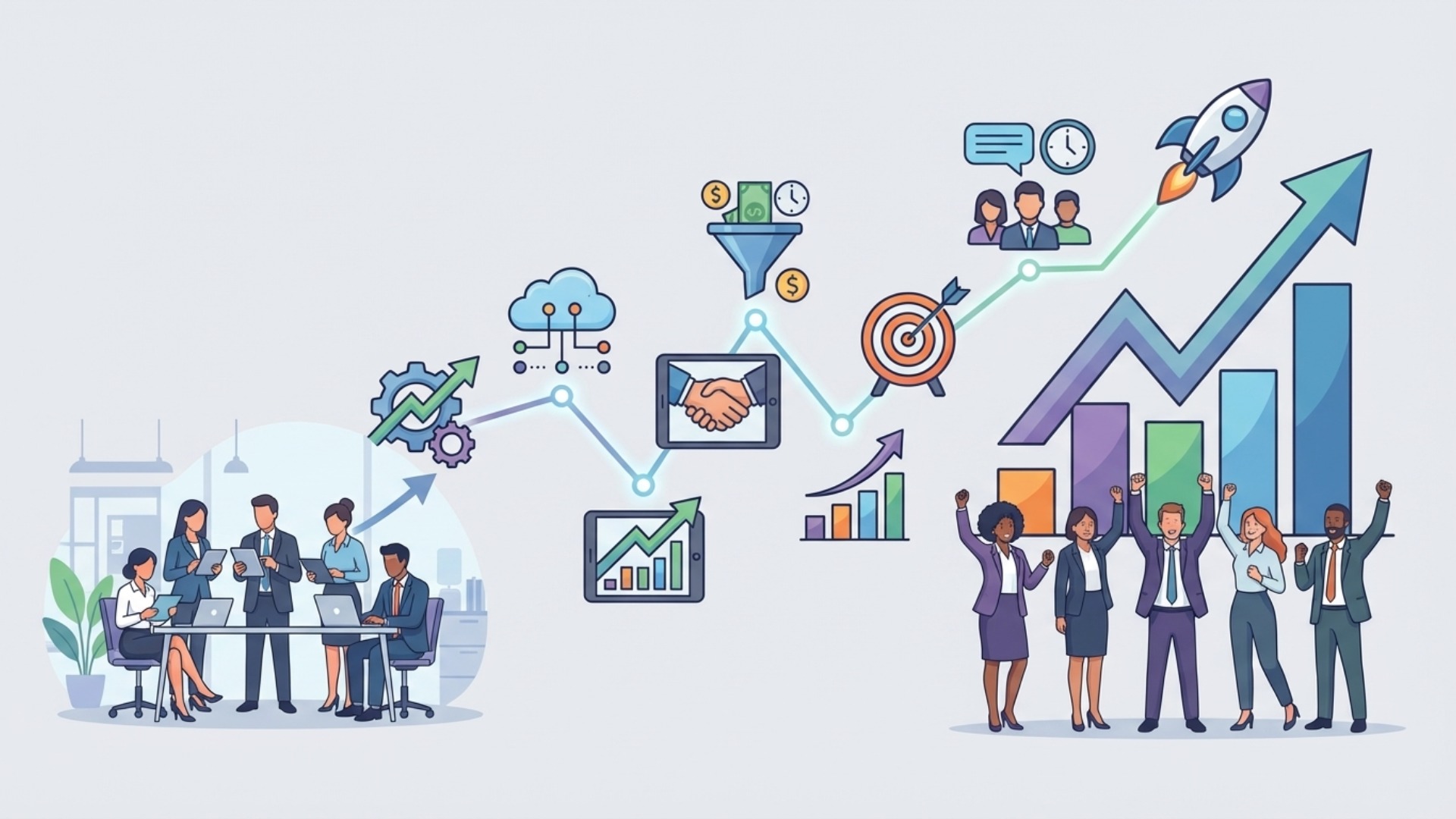 営業の生産性を飛躍させる具体的な施策7選