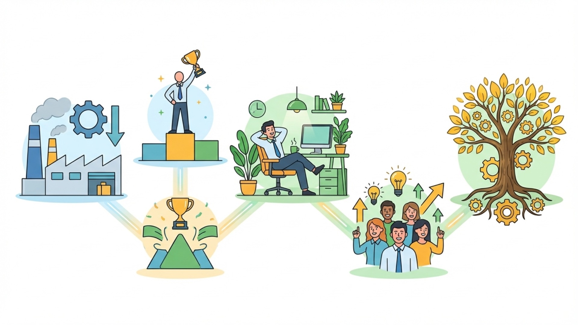 生産性向上がもたらす5つのメリット