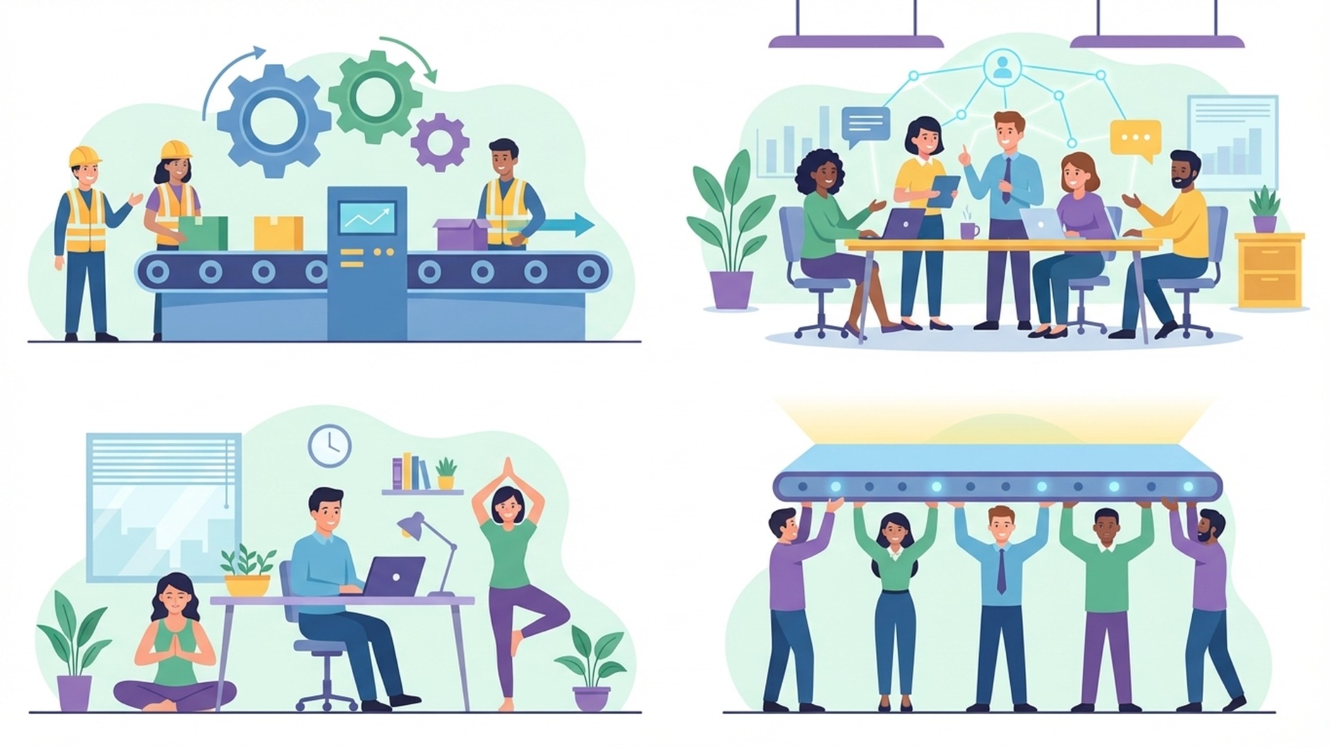 業務平準化によって得られる4つの主要なメリット