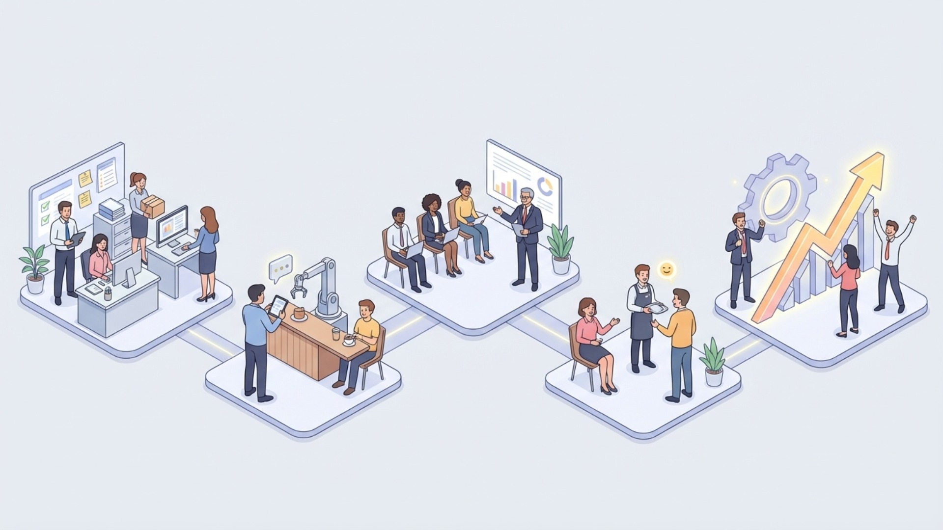 サービス業の生産性を向上させる5つのアプローチ