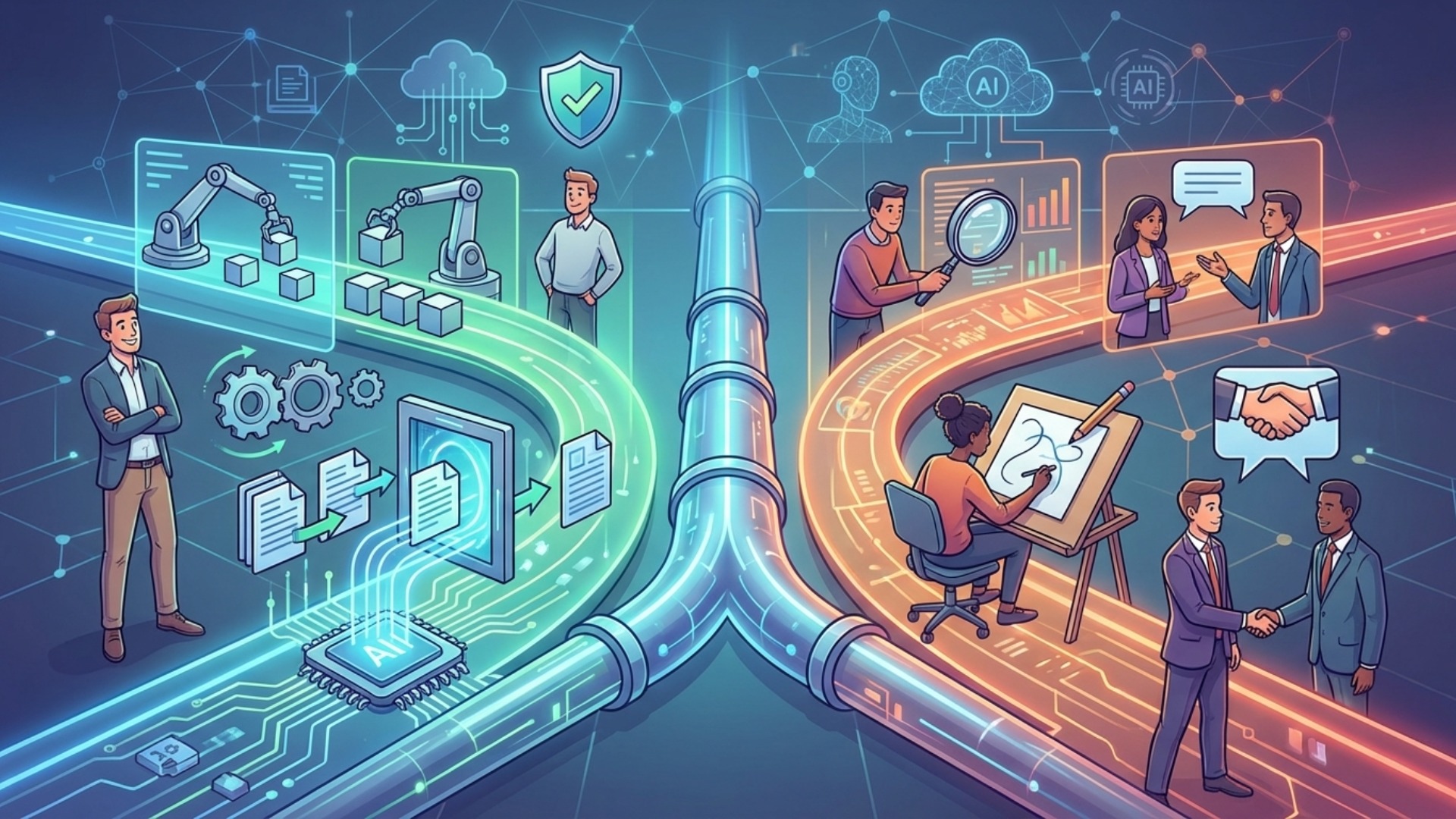 自動化に適した業務と不向きな業務