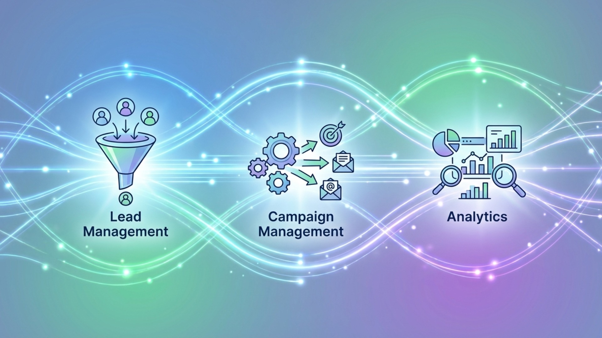 マーケティングオートメーションの主要機能