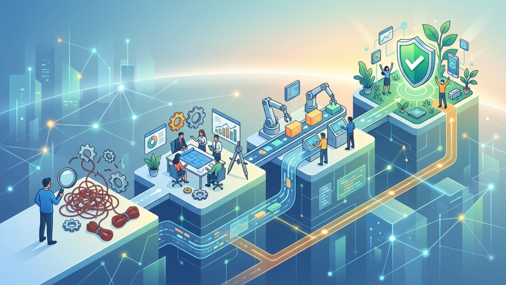 失敗しない業務効率化の進め方4ステップ