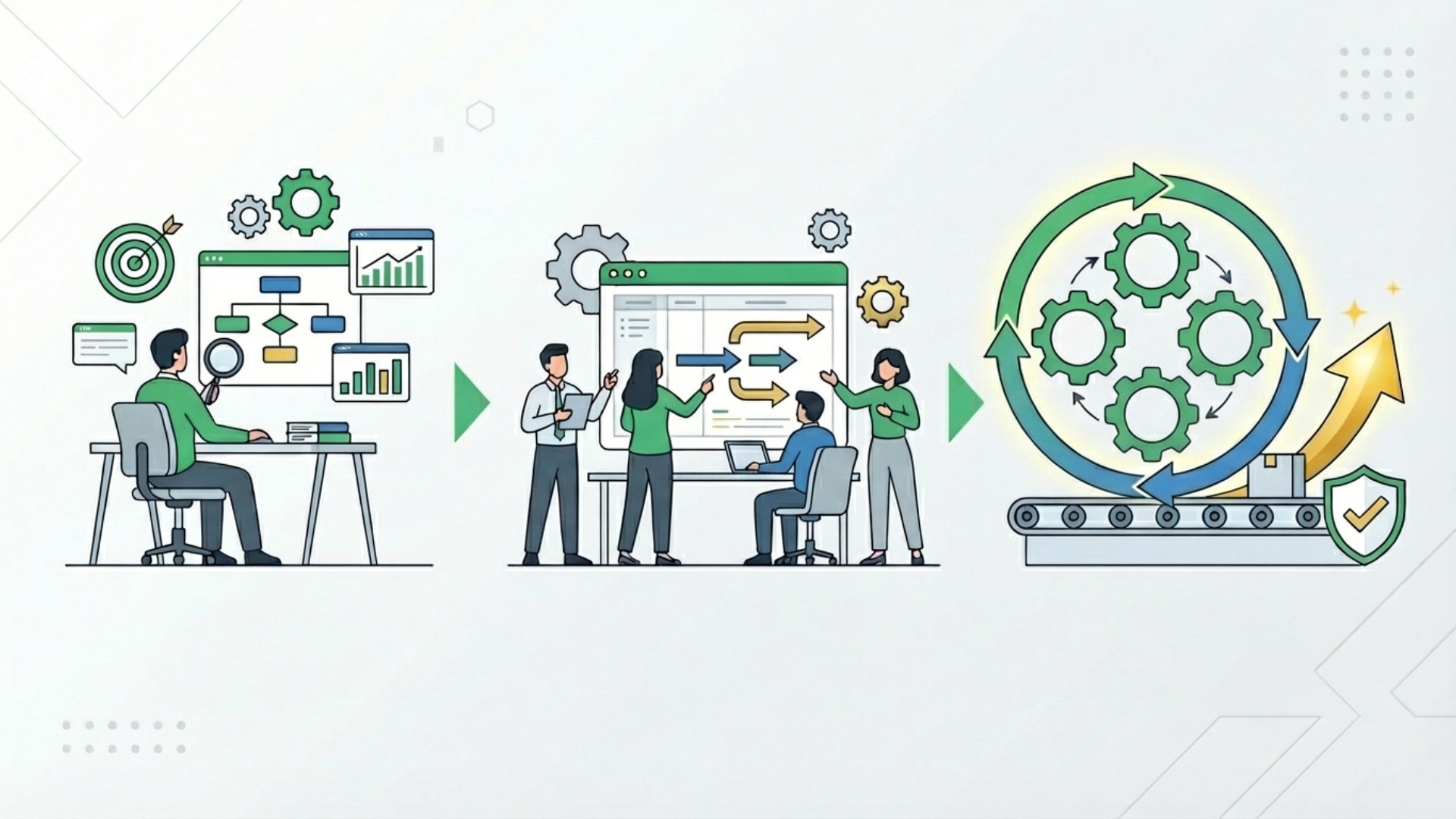 生産性向上と合理化を進めるための具体的なステップ
