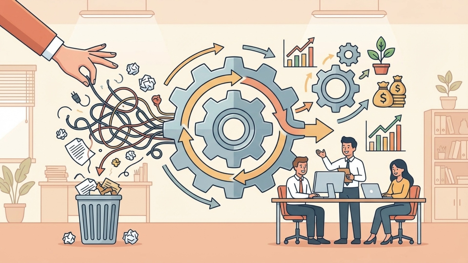 業務効率化で無駄をなくすことのメリット