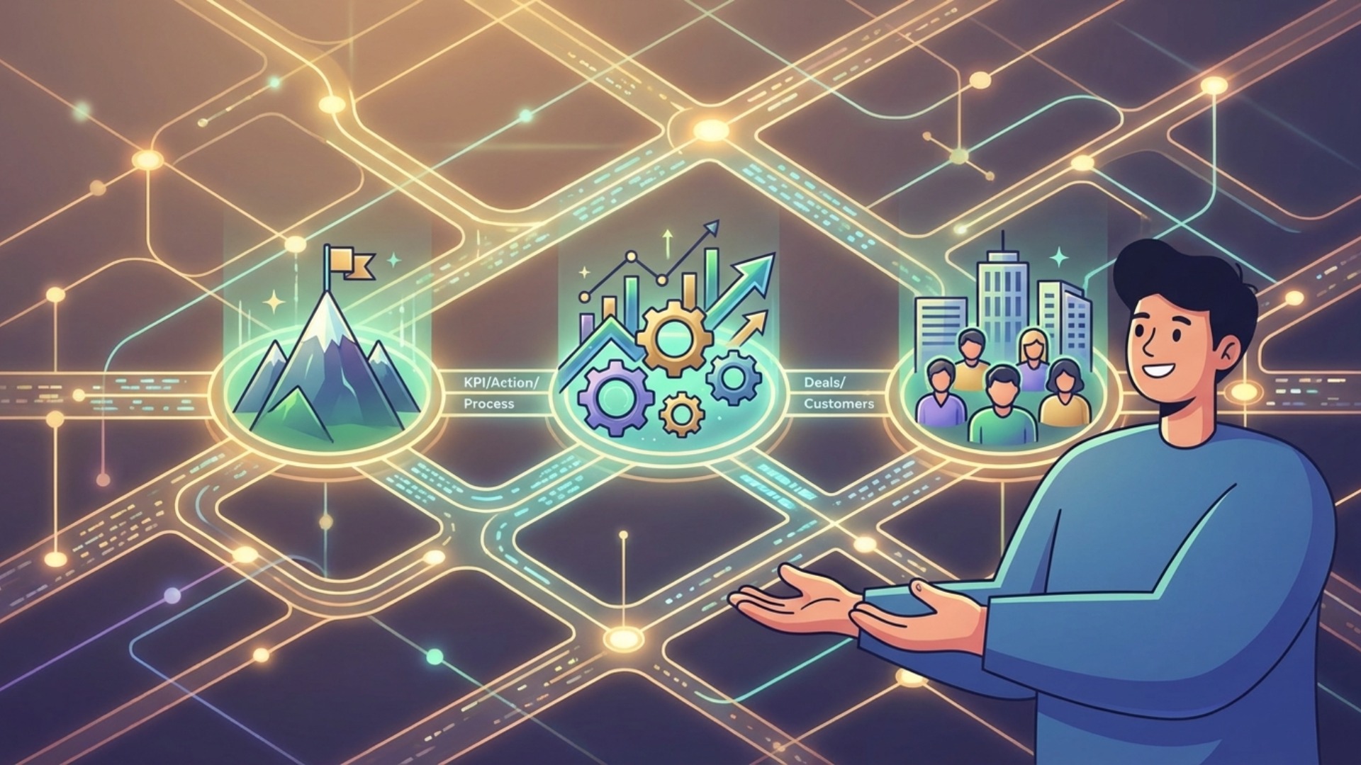 目標達成に不可欠な営業管理の主要3項目