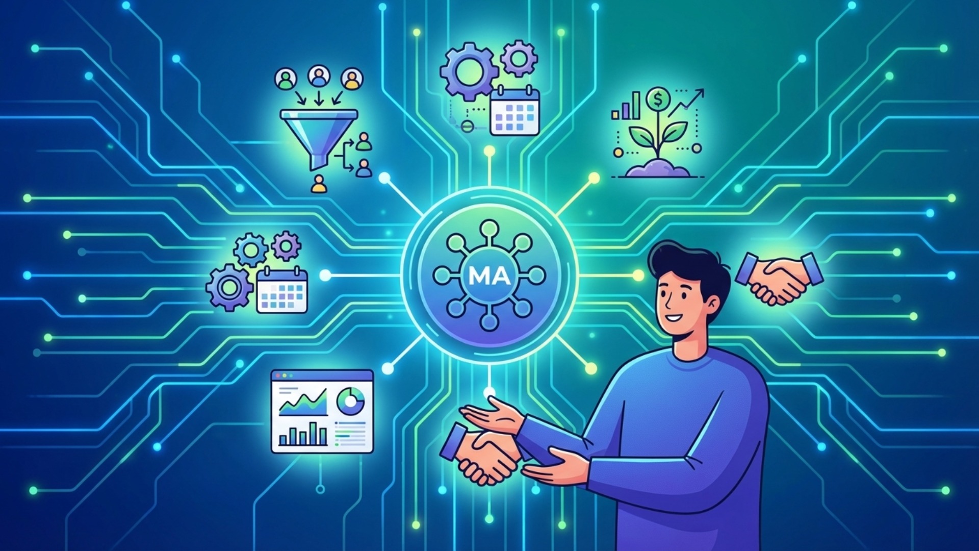 BtoB向けMAの主な機能