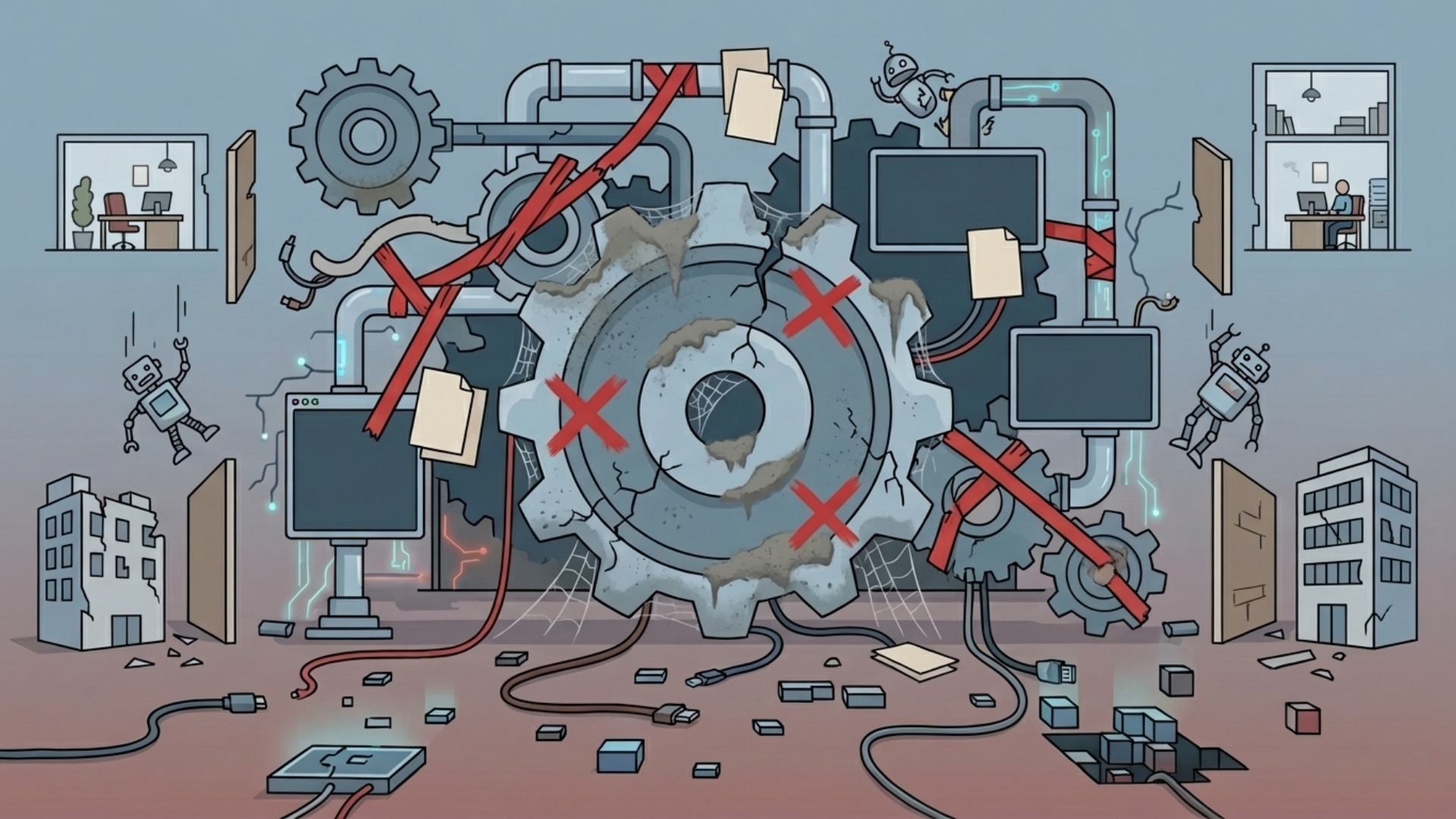 多くの企業が自動化でつまずく原因と失敗パターン