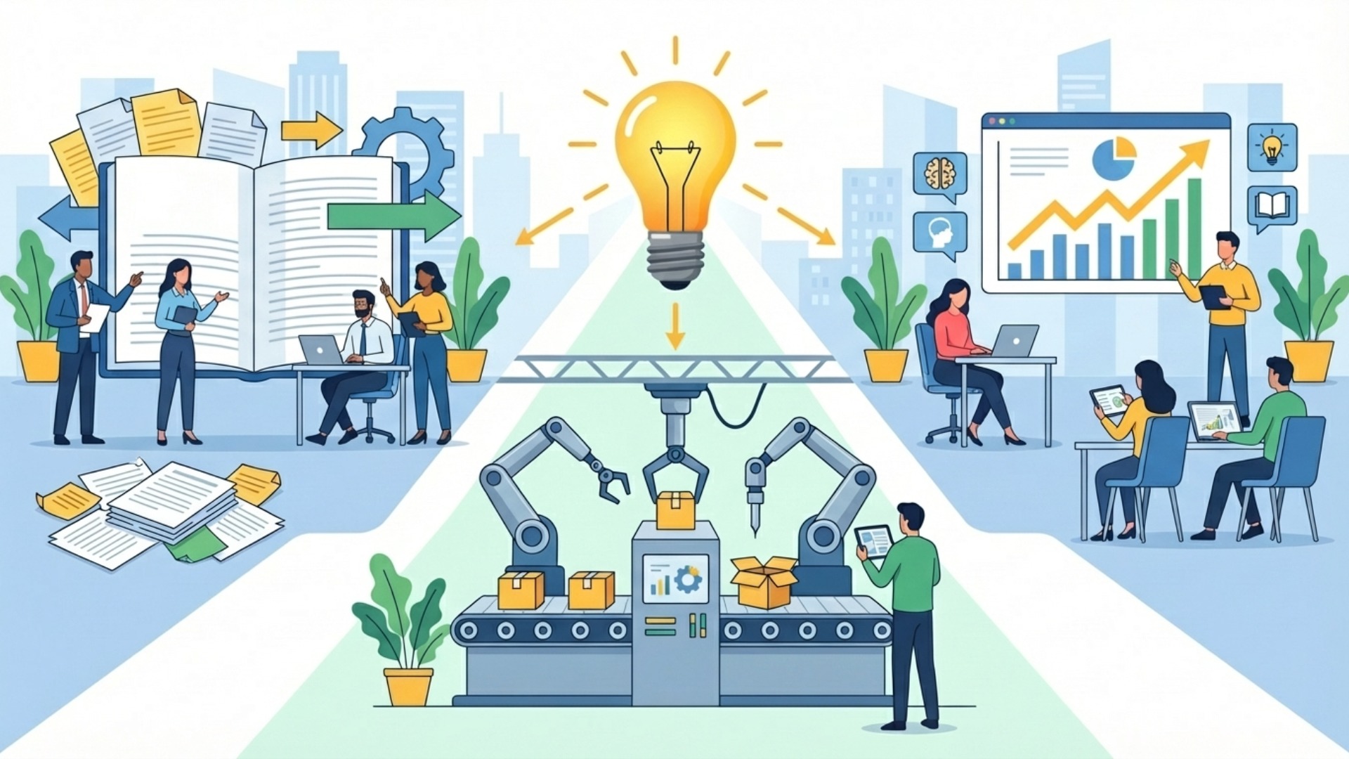 【課題別】生産性向上を成功させるための具体的な解決策