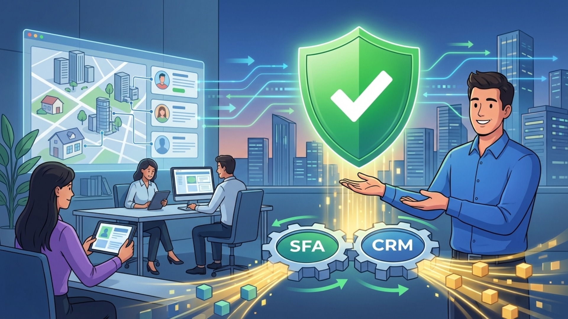 不動産営業の管理にSFA/CRMツールを導入するメリット