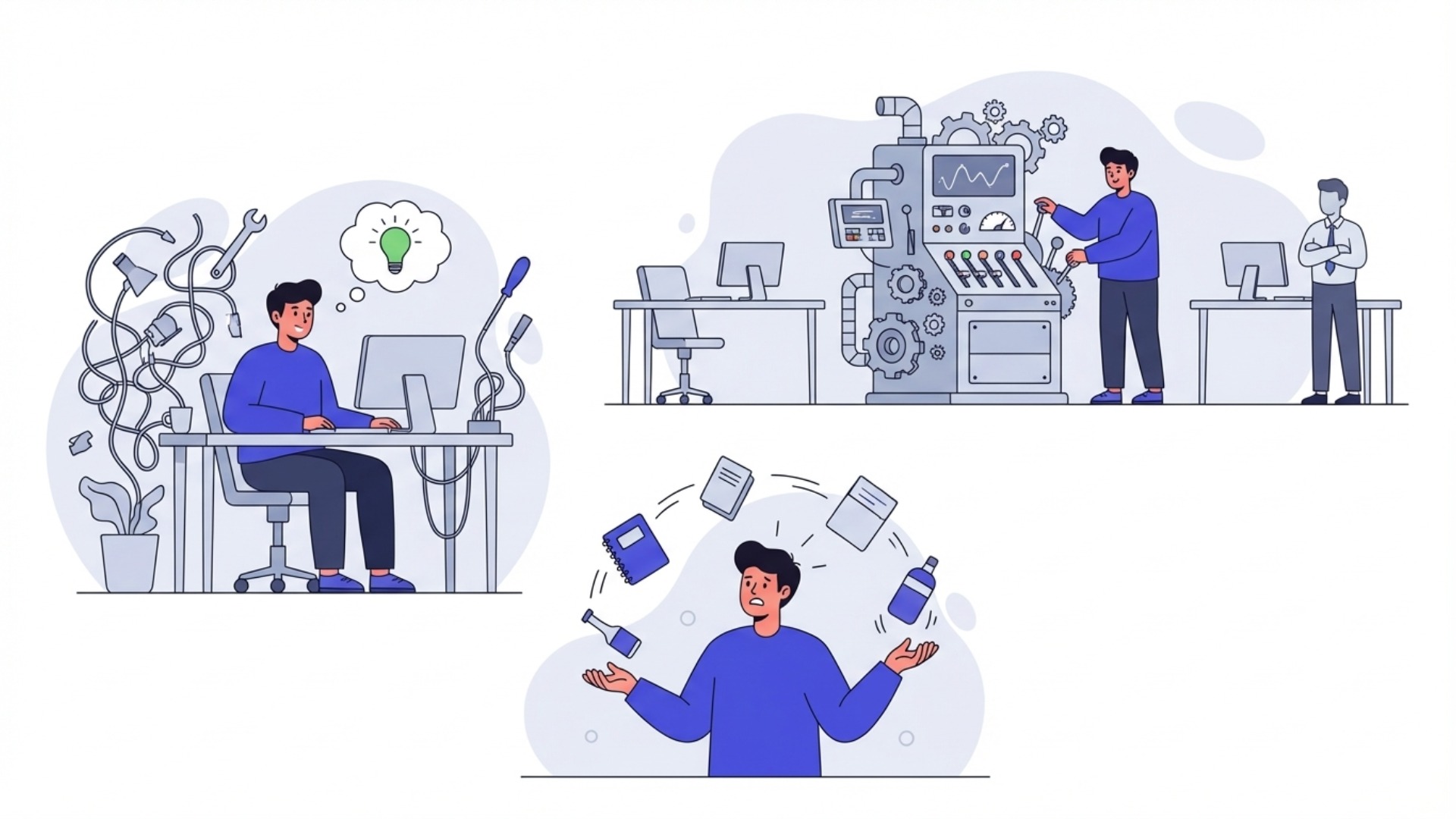 属人化が起こりやすい業務の特徴