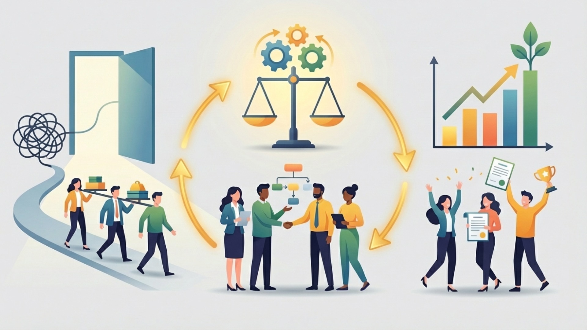 業務平準化を成功させるための3つの重要ポイント