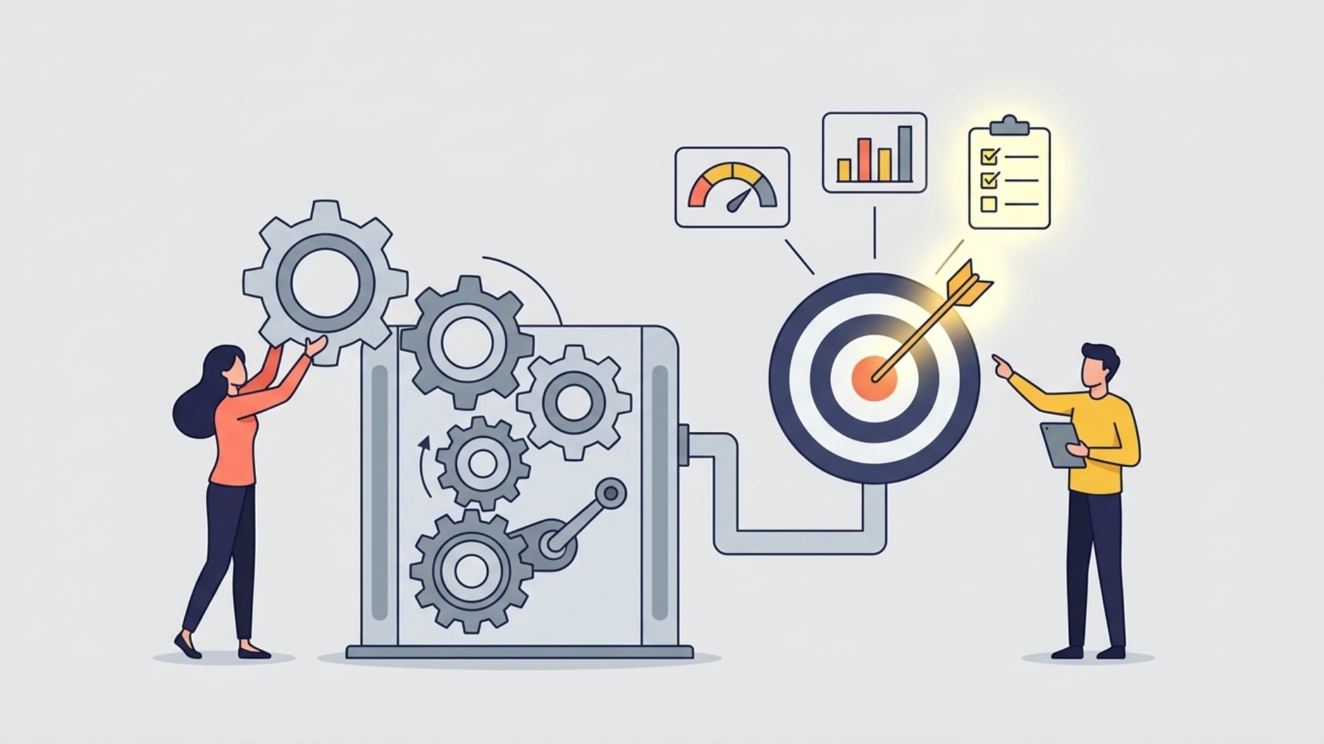 自社に合った生産性指標の選び方とKPI設定のポイント