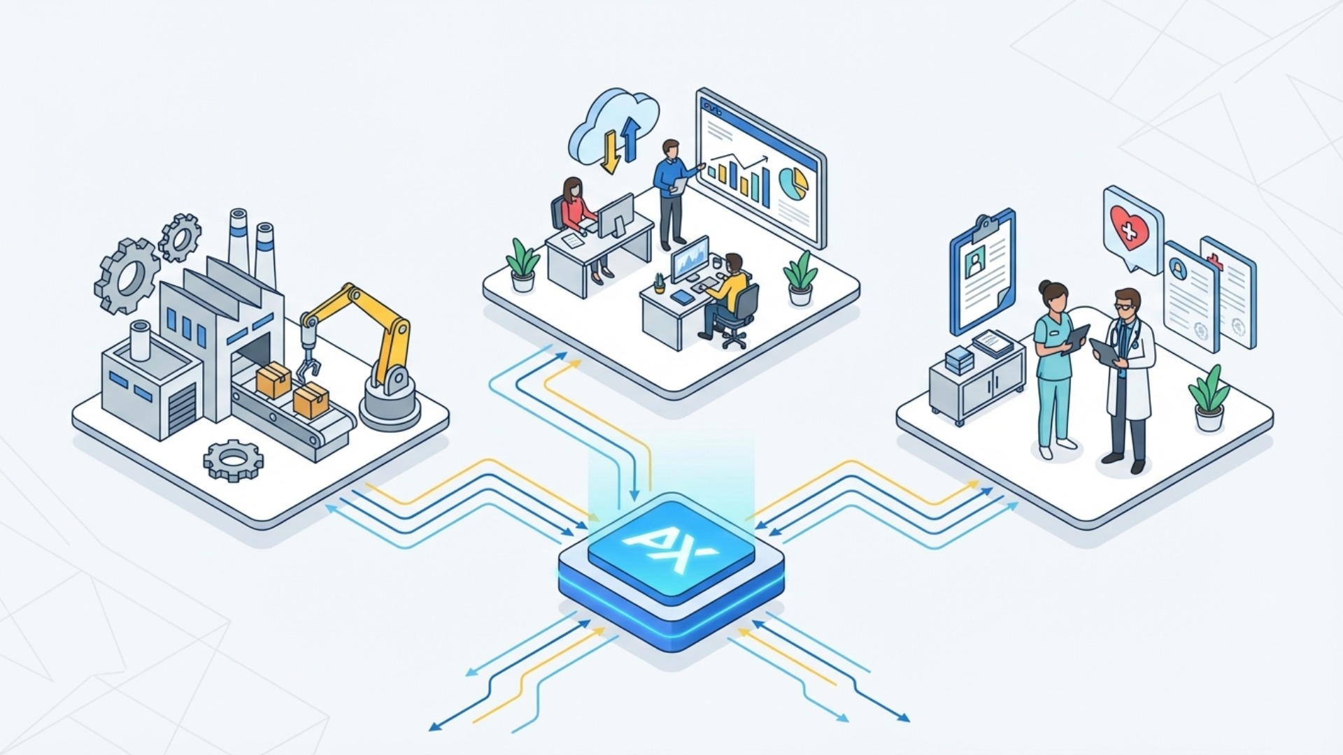 業界別に見る自動化ソリューションの導入事例
