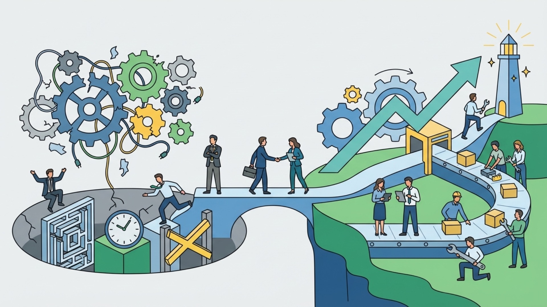 生産性向上で陥りがちな失敗と対策