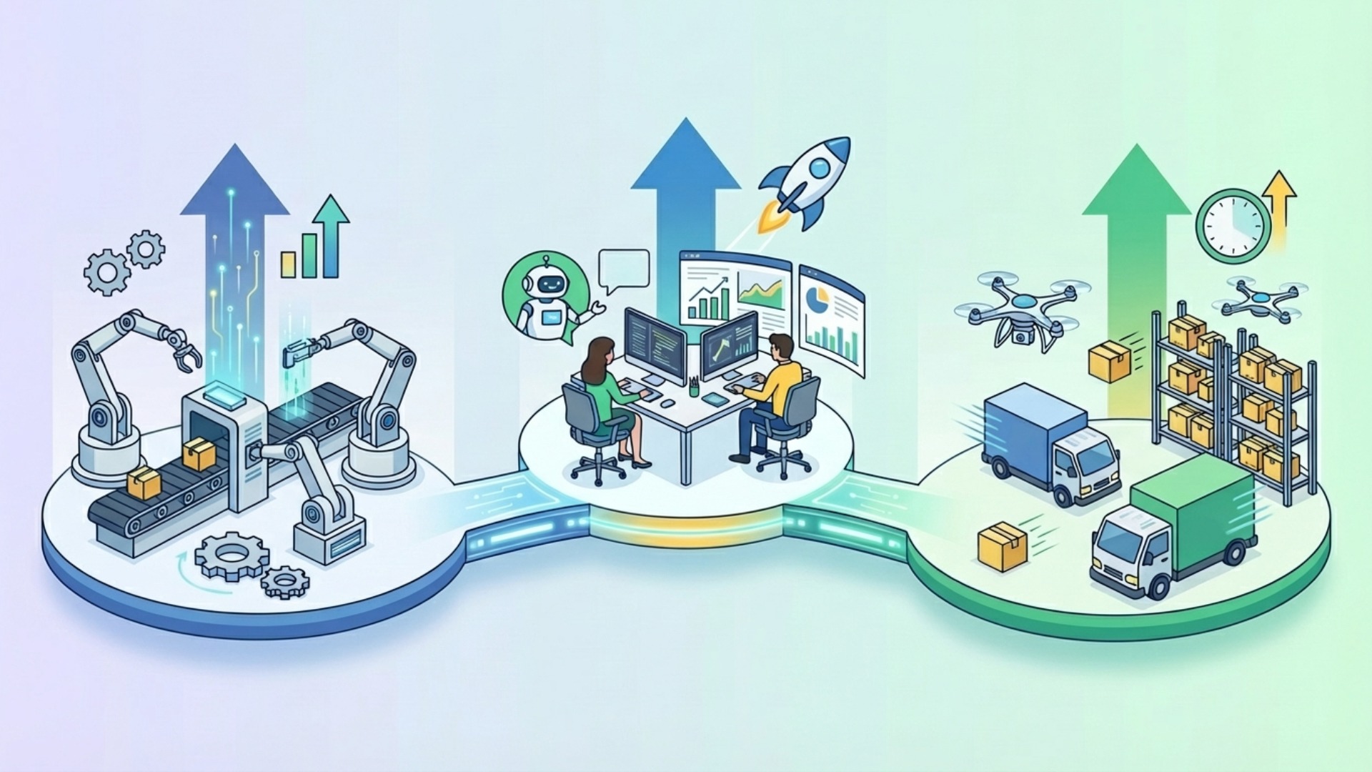 業種別に見る生産性向上の成功事例3選