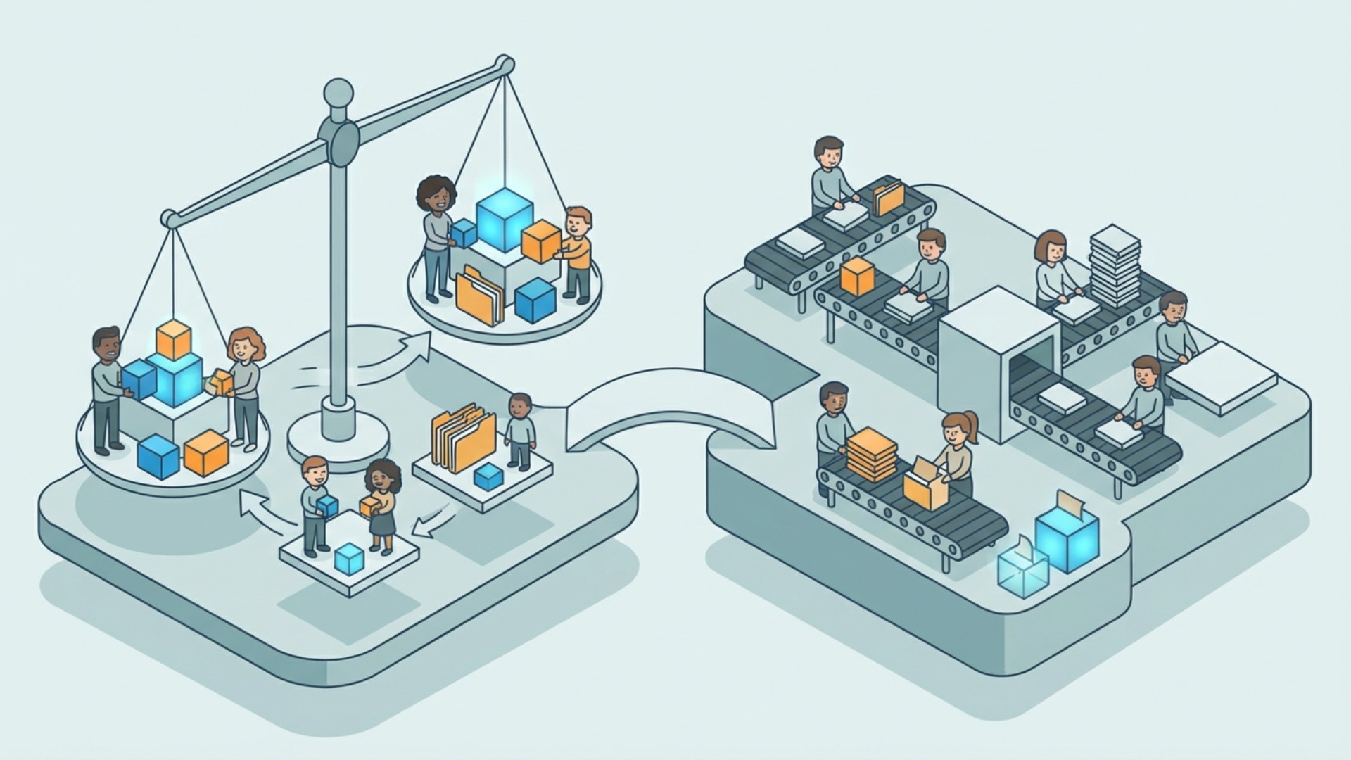 業務負担の平準化とは？業務標準化との違いを解説