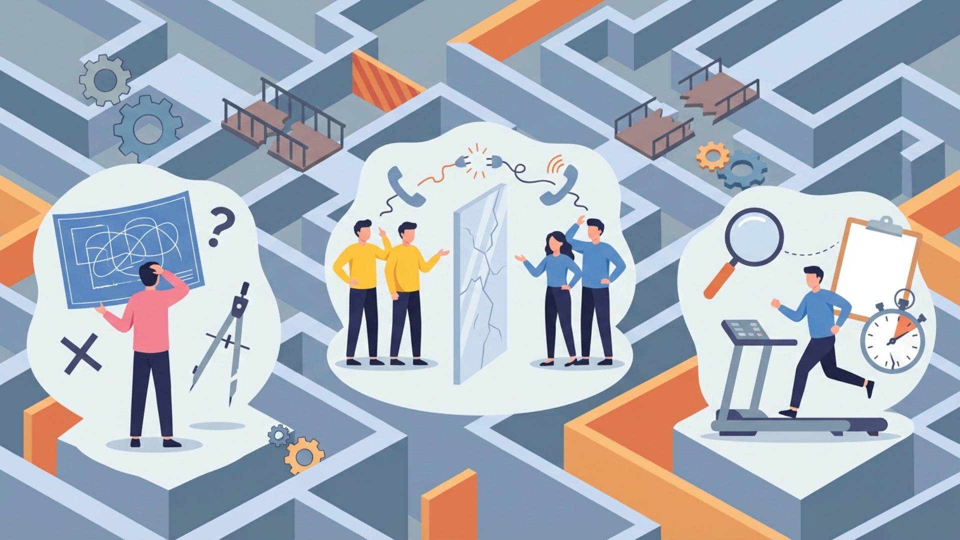 業務改善がうまくいかない主な3つの原因