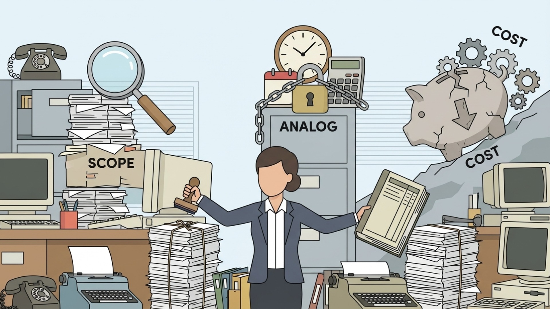 総務部門が抱える共通の課題