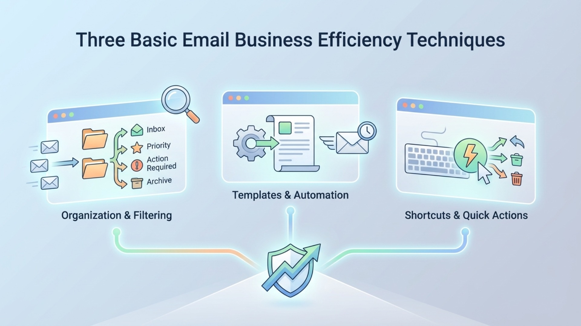 明日からできる！メール業務効率化の3つの基本テクニック