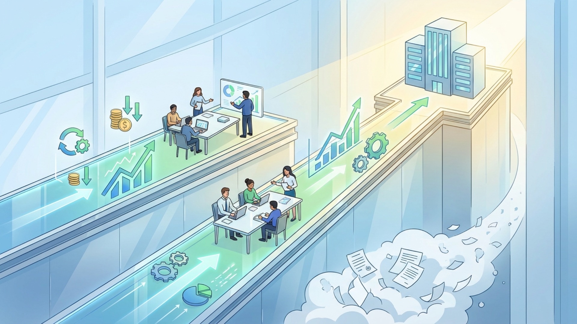 業務効率化を通じた人員削減がもたらすメリット