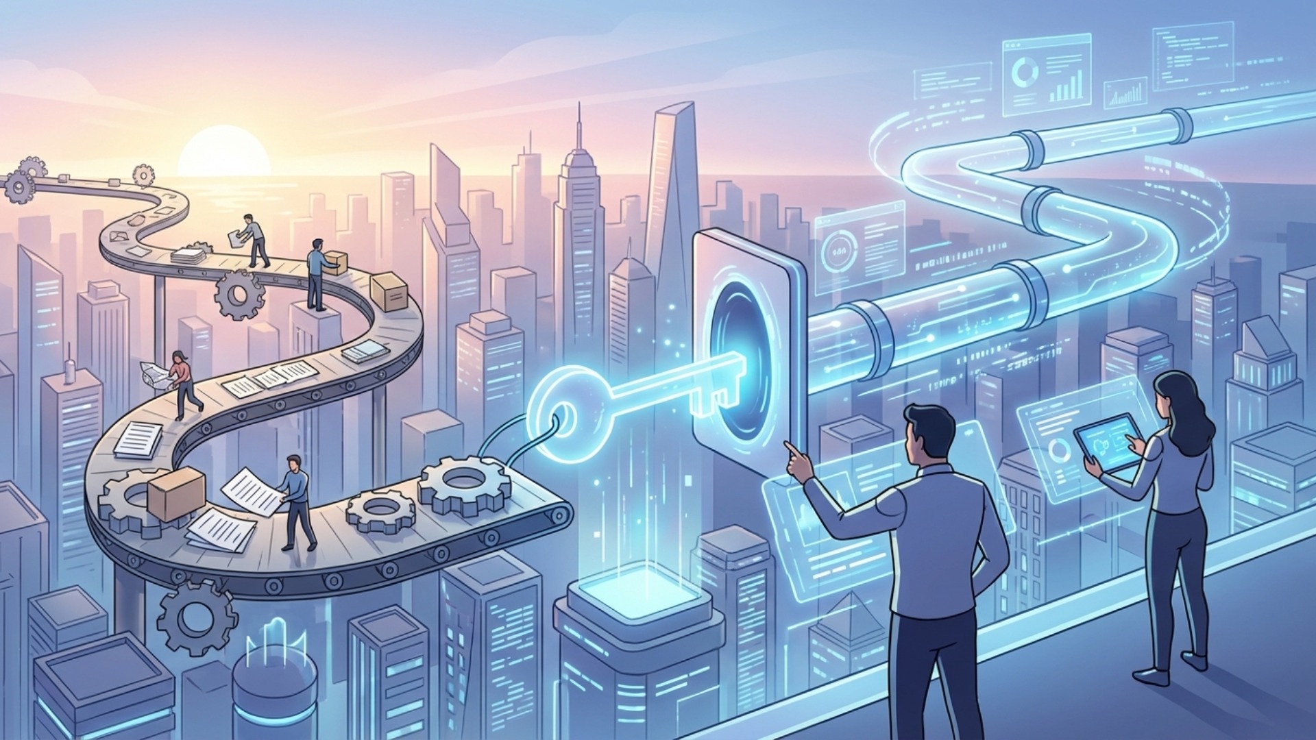 業務フロー改善とDX（デジタルトランスフォーメーション）の関係性