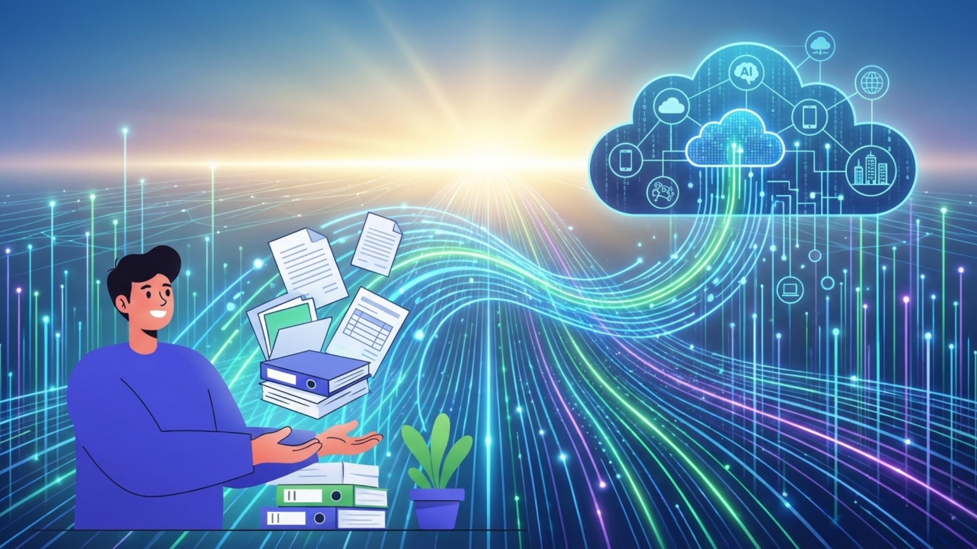 ペーパーレス化の先に描くDX（デジタルトランスフォーメーション）