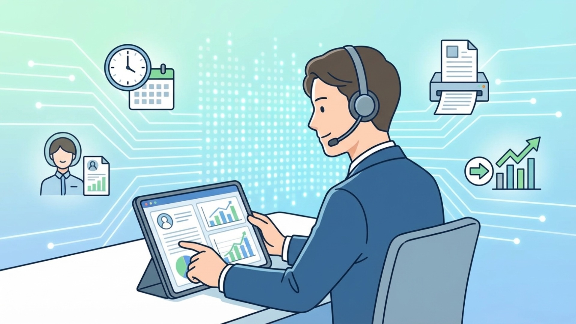 【営業職】の業務効率化アイデアと具体例