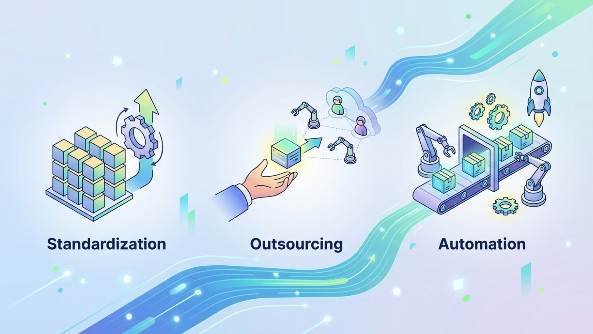 生産性を劇的に向上させる業務効率化の3つの戦略