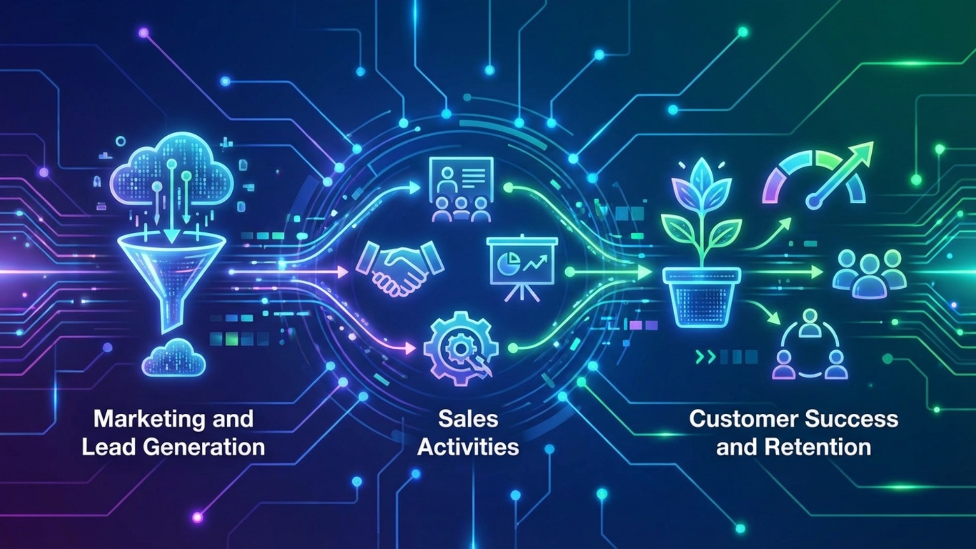 BtoB営業DXの主な領域と活動内容