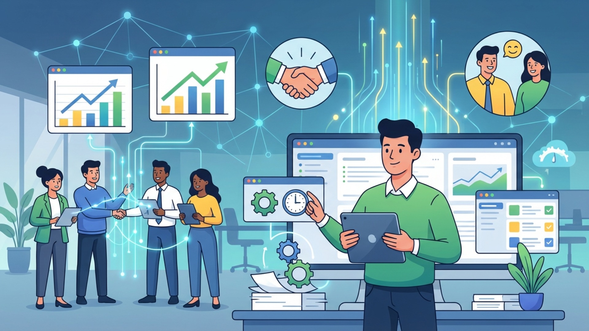 営業効率化ツール導入による主要なメリット