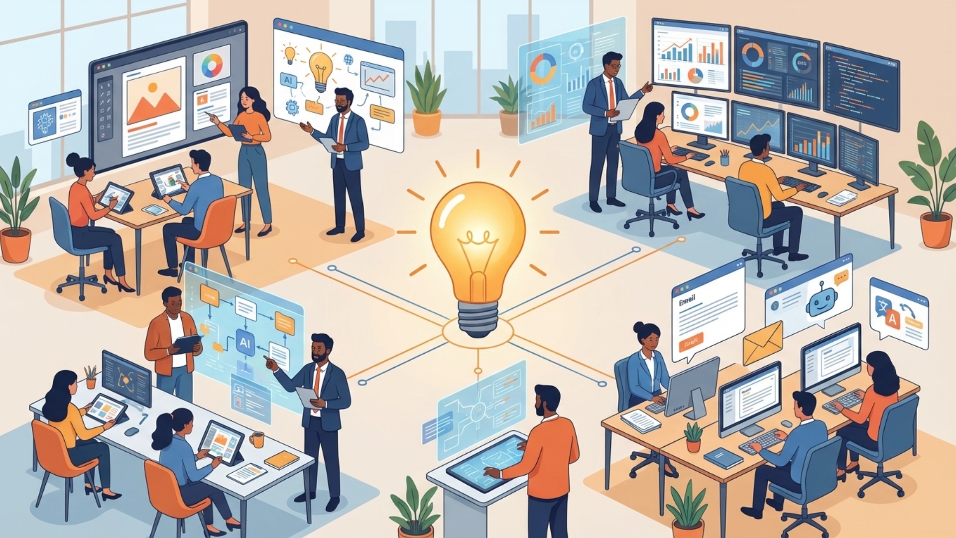 【シーン別】無料AIツールの具体的な業務活用アイデア