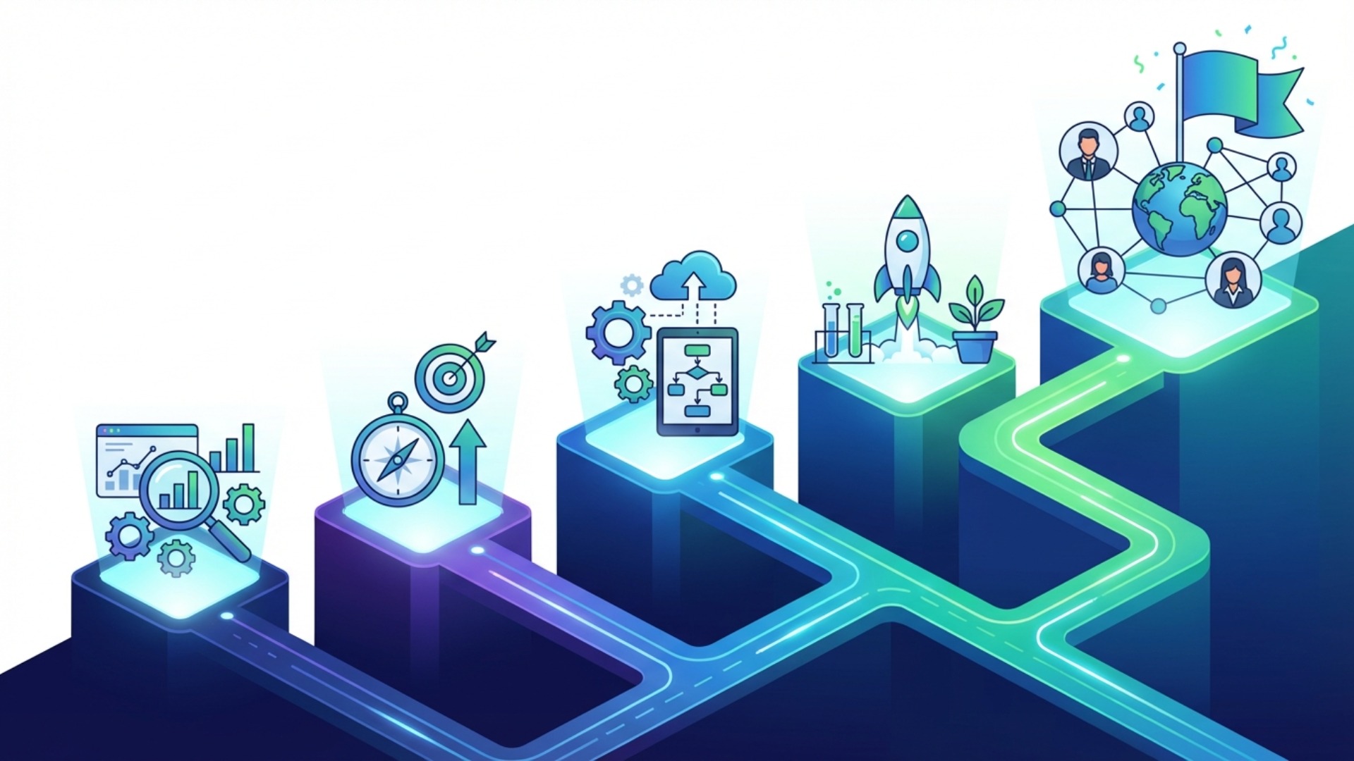 BtoB営業DX推進の5つのステップ